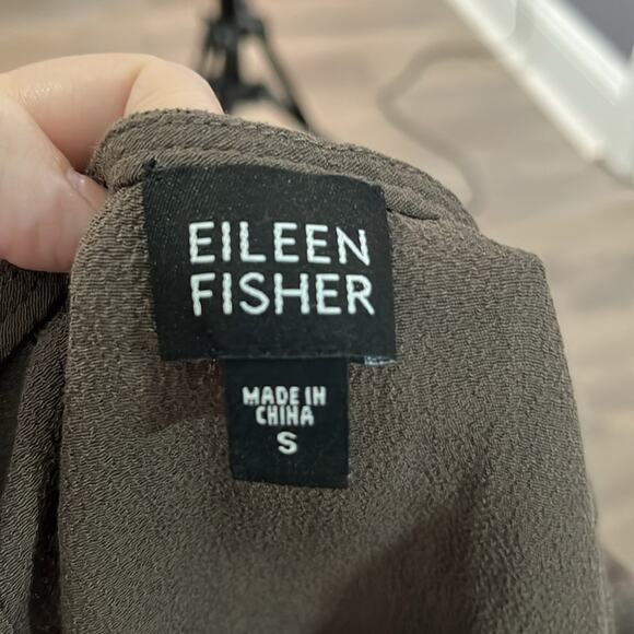 Eileen Fisher Light Brown Pull On A Line Skirt Size Small - Picture 5 of 7